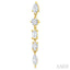 Mixed Shape Diamond Fashion Earrings