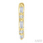 Petite Diamond Huggie Fashion Earrings