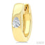 Pear Shape Petite Prong Diamond Huggie Earrings