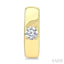 Round Shape Petite Prong Diamond Huggie Earrings