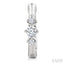 Past Present & Future Diamond Huggie Fashion Earrings