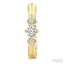 Past Present & Future Diamond Huggie Fashion Earrings