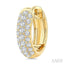 Diamond Huggie Fashion Earrings