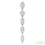 Mixed Shape Diamond Fashion Earrings