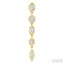 Mixed Shape Diamond Fashion Earrings