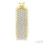 Diamond Fashion Huggie Earrings