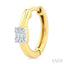 Fusion Petite Diamond Fashion Huggie Earrings