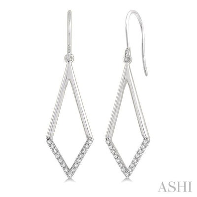Geometric Diamond Fashion Earrings