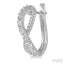 Diamond Fashion Hoop Earrings