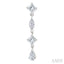 Mixed Shape Diamond Fashion Long Earrings