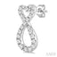 Heart Shape Infinity Diamond Fashion Earrings