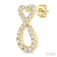 Heart Shape Infinity Diamond Fashion Earrings
