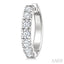 Round Shape Diamond Hoop Earrings