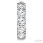 Round Shape Diamond Hoop Earrings