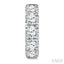 Round Shape Diamond Hoop Earrings