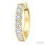 Round Shape Diamond Hoop Earrings