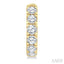 Round Shape Diamond Hoop Earrings
