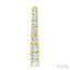 Graduated Diamond Fashion Hoop Earrings