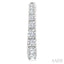 Graduated Diamond Fashion Hoop Earrings