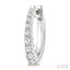 Graduated Diamond Fashion Hoop Earrings