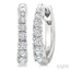 Graduated Petite Diamond Huggie Fashion Earrings
