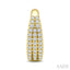 Petite Diamond Fashion Huggie Cuff Earrings
