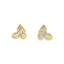 Diamond Bezel Stud Earrings