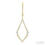 Marquise Shape Link Diamond Fashion Earrings