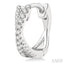 Petite Diamond Huggie Fashion Earrings