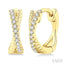 Petite Diamond Huggie Fashion Earrings