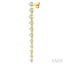 Graduated Diamond Fashion Long Earrings