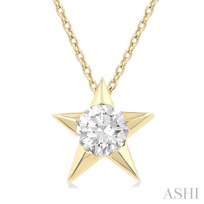 Star Diamond Fashion Pendant