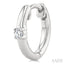 Petite Diamond Huggie Fashion Earrings
