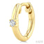 Petite Diamond Huggie Fashion Earrings