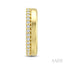 Petite Diamond Fashion Huggie Cuff Earrings