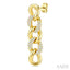 Curb Link Diamond Fashion Earrings