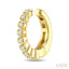 Petite Diamond Fashion Huggie Cuff Earrings