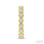 Petite Diamond Fashion Huggie Cuff Earrings