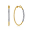 Bujukan Diamond Hoop Earrings