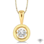 Round Shape Emotion Diamond Pendant