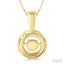 Round Shape Emotion Diamond Pendant