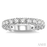 1 1/5 ctw Diamond Matching Wedding Band in 14K White Gold