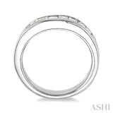 3/4 ctw Princess Cut Diamond Matching Wedding Band in 14K White Gold