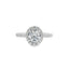 Miosogno Round Diamond Engagement Ring