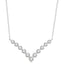 Chevron Diamond Necklace