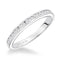 Diamond Straight Band Wedding Ring
