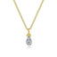 Bujukan Diamond Teardrop Pendant