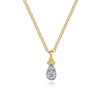 Bujukan Diamond Teardrop Pendant