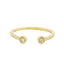 Diamond Open Style Bezel Wedding Ring