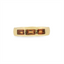 Orange Sapphire Stackable Ring